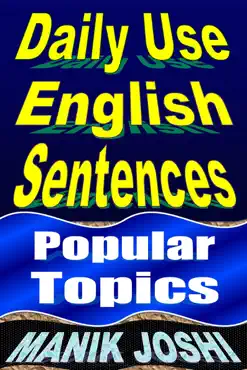 daily use english sentences: popular topics book cover image