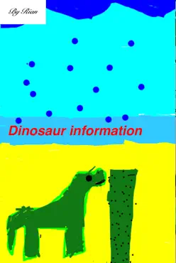dinosaur information book cover image