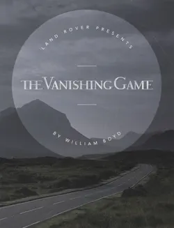 the vanishing game imagen de la portada del libro