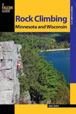 rock climbing minnesota and wisconsin book cover image