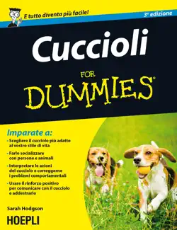 cuccioli for dummies book cover image
