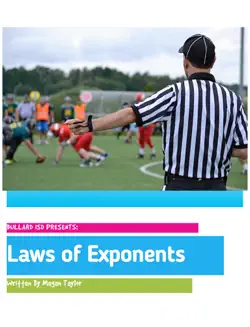 laws of exponents book cover image