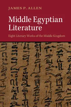middle egyptian literature book cover image