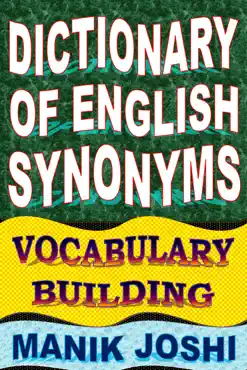 dictionary of english synonyms: vocabulary building book cover image