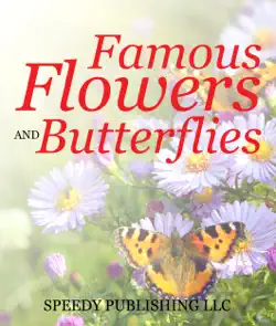 famous flowers and butterflies book cover image
