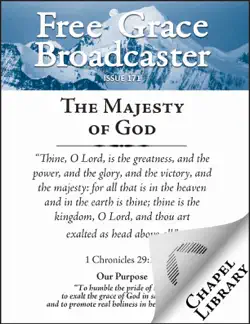 free grace broadcaster - issue 171 - the majesty of god imagen de la portada del libro