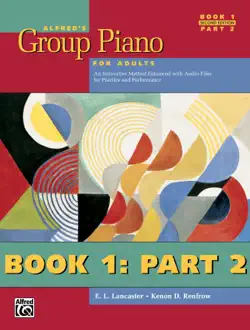 alfred's group piano for adults: student book 1 (2nd edition): part 2 book cover image
