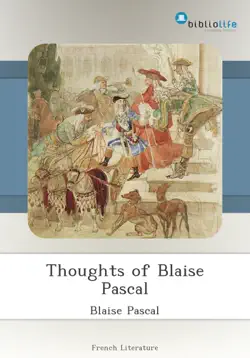 thoughts of blaise pascal book cover image
