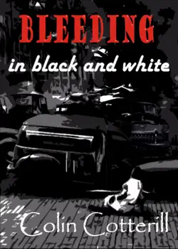 bleeding in black and white book cover image