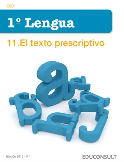 lengua 1.eso el texto prescriptivo book cover image