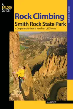 rock climbing smith rock state park book cover image