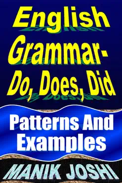 english grammar– do, does, did: patterns and examples book cover image