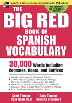 the big red book of spanish vocabulary book cover image