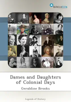 dames and daughters of colonial days book cover image