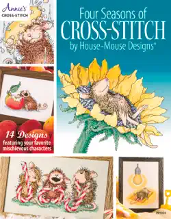 four seasons of house-mouse cross-stitch book cover image