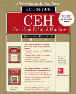 ceh certified ethical hacker bundle, second edition book cover image