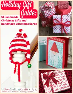 holiday gift guide: 18 handmade christmas gifts and handmade christmas cards book cover image