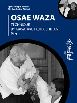 osae waza. technique by masatake fujita shihan. part 1. book cover image