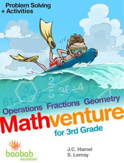 mathventure for 3rd grade book cover image