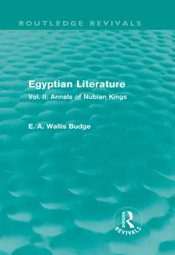 egyptian literature (routledge revivals) book cover image