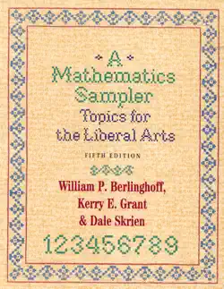 a mathematics sampler book cover image