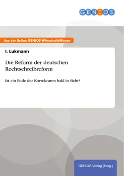 die reform der deutschen rechtschreibreform imagen de la portada del libro