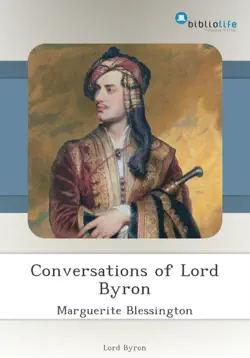 conversations of lord byron book cover image