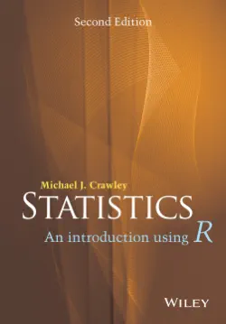 statistics book cover image