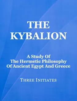 the kybalion imagen de la portada del libro