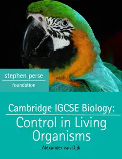 cambridge igcse biology: control in living organisms book cover image
