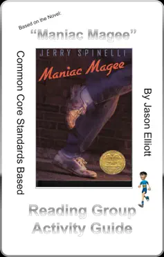 maniac magee by jerry spinelli reading activity guide book cover image
