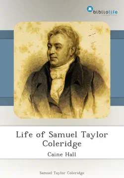 life of samuel taylor coleridge book cover image