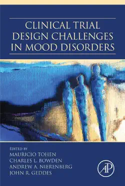 clinical trial design challenges in mood disorders (enhanced edition) book cover image