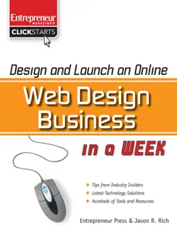 design and launch an online web design business in a week book cover image