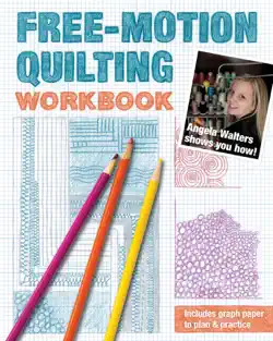 free-motion quilting workbook book cover image
