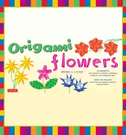origami flowers ebook book cover image