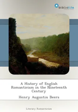 a history of english romanticism in the nineteenth century imagen de la portada del libro