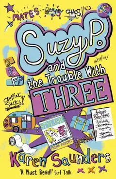 suzy p, the trouble with three book cover image