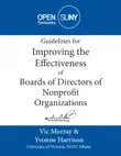 Guidelines for Improving the Effectiveness of Boards of Directors of Nonprofit Organizations synopsis, comments