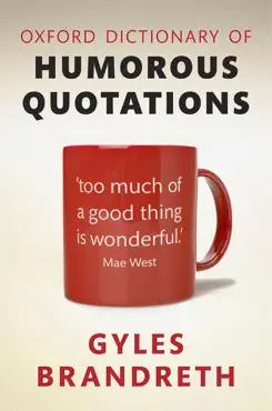 oxford dictionary of humorous quotations imagen de la portada del libro