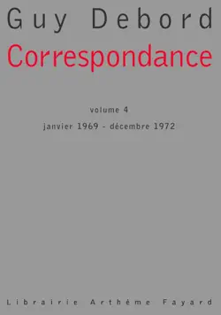 correspondance, tome 4 book cover image