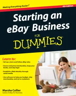 starting an ebay business for dummies book cover image
