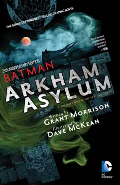 batman arkham asylum 25th anniversary book cover image