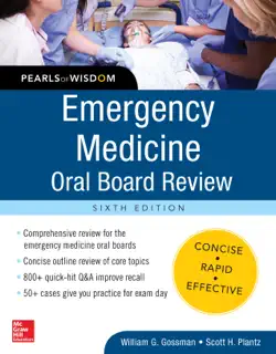 emergency medicine oral board review: pearls of wisdom, sixth edition book cover image