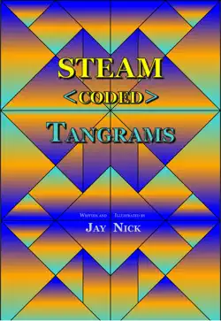 steam coded tangrams imagen de la portada del libro