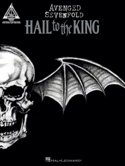 avenged sevenfold - hail to the king songbook book cover image
