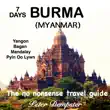 7 Days Burma synopsis, comments