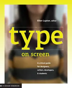 type on screen book cover image