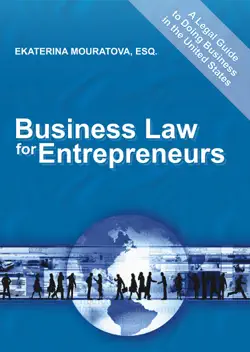 business law for entrepreneurs. a legal guide to doing business in the united states. book cover image