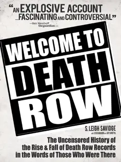 welcome to death row book cover image
